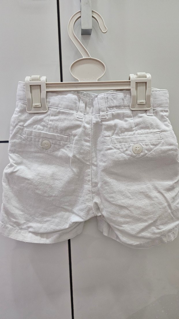 Orjinal Zara marka 12-18 ay erkek çocuk keten şort - Görsel 2