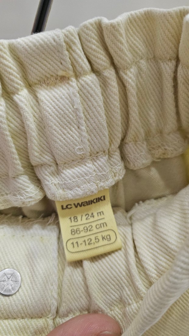 Kız Çocuk lcw marka şort 18-24 ay - Görsel 3