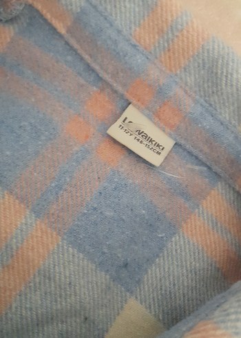 Düğmeli Uzun Kollu Pamuklu Çocuk Gömlek - Görsel 2