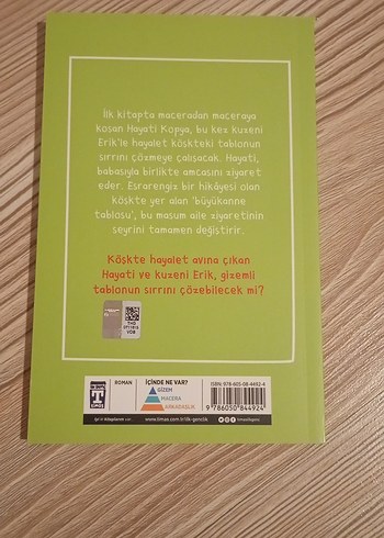  Hayati Kopya Hayalet Köşk Çocuk Kitabı
