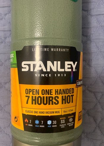 Stanley One Hand Mug Termos 0.47L - Görsel 3