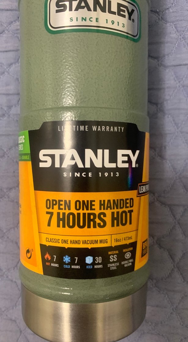 Stanley One Hand Mug Termos 0.47L - Görsel 3