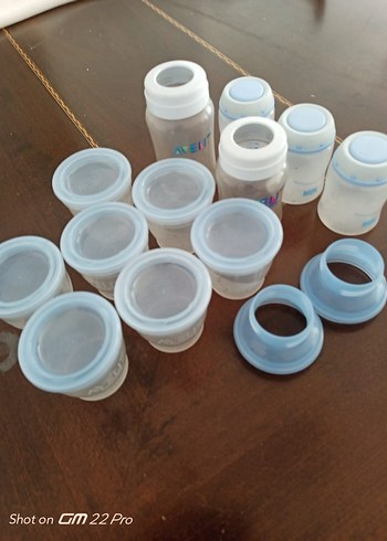 Avent marka 7*180 ml anne süt saklama kabı - Görsel 7