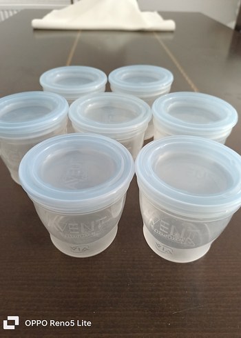 Avent marka 7*180 ml anne süt saklama kabı - Görsel 2