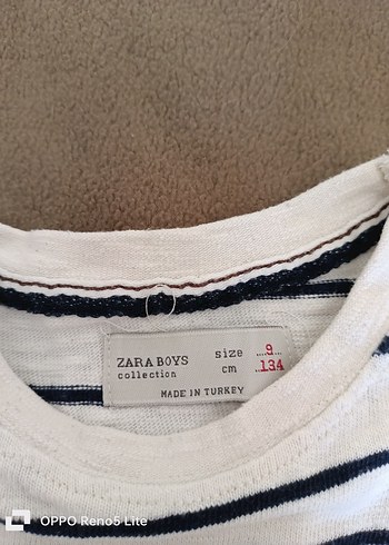 Zara Çizgili Erkek Çocuk uzun Kollu Tişört - Görsel 4