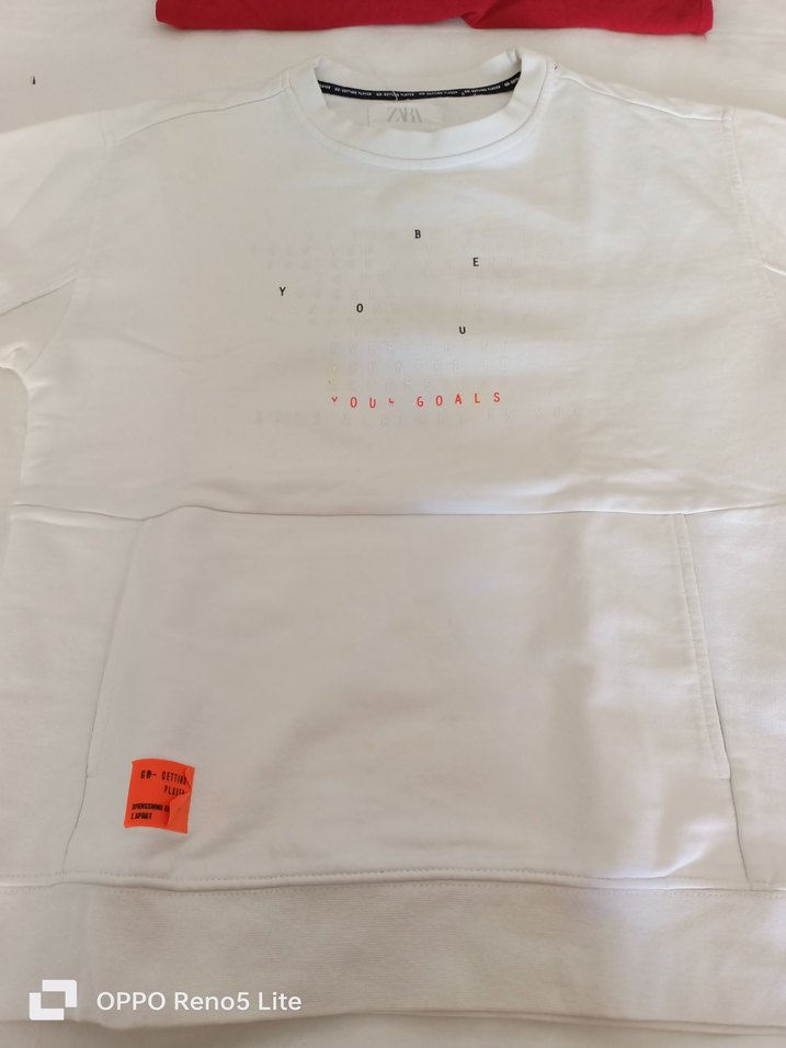 Zara marka 2 adet uzun kollu sweatshirt - Görsel 2