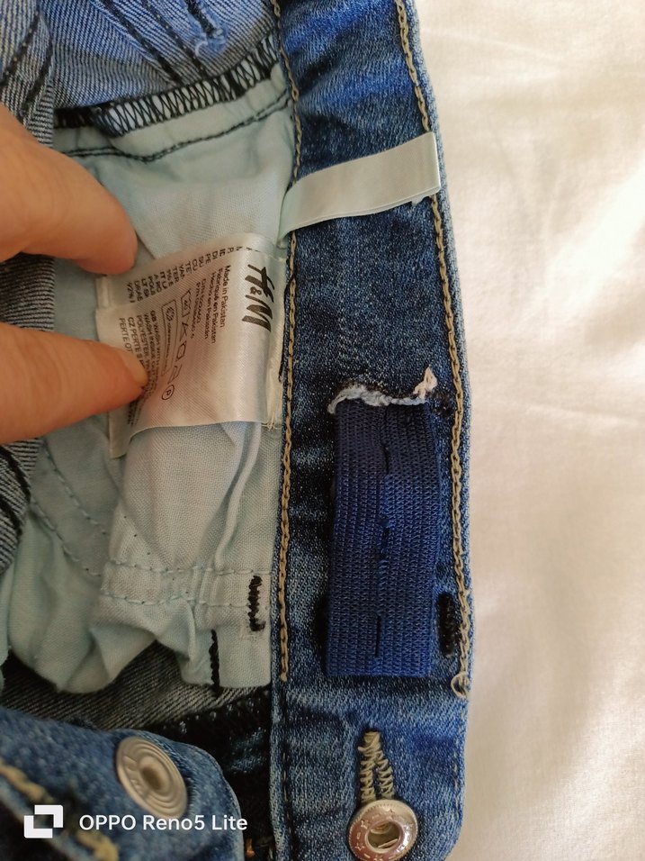 H&M  10 yaş Kot Şort - Görsel 3