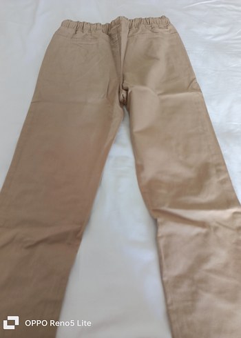 Bej Erkek Çocuk Rahat Kesim Pantolon - Görsel 3