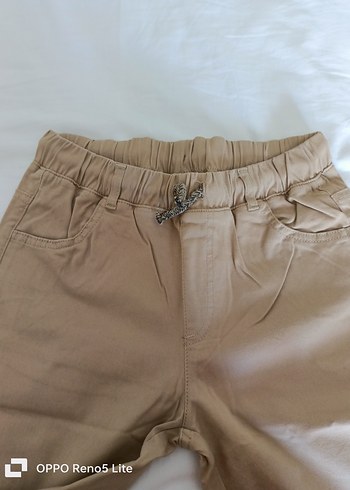 Bej Erkek Çocuk Rahat Kesim Pantolon - Görsel 2