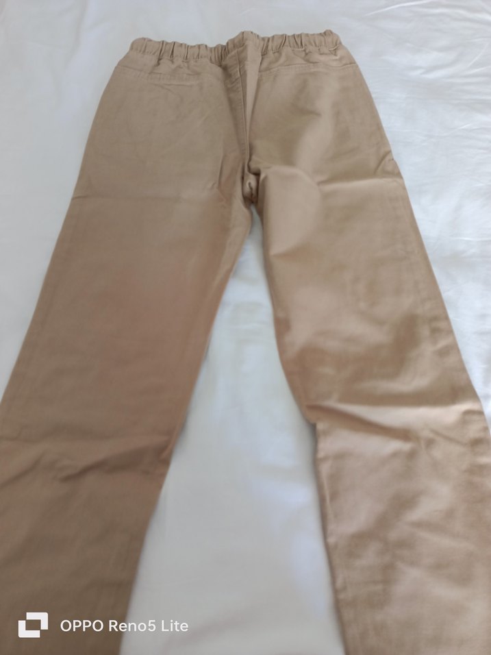 Bej Erkek Çocuk Rahat Kesim Pantolon - Görsel 3