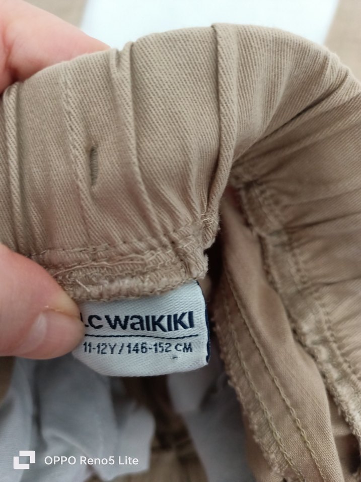 Bej Erkek Çocuk Rahat Kesim Pantolon - Görsel 5