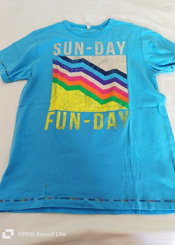 3 adet erkek Çocuk Renkli Baskılı Kısa Kollu Tişört - Görsel 4