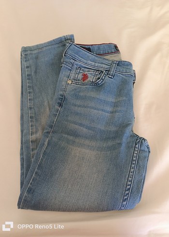 U.S.Polo marka 9/10 yaş denim erkek çocuk  Pantolon - Görsel 2