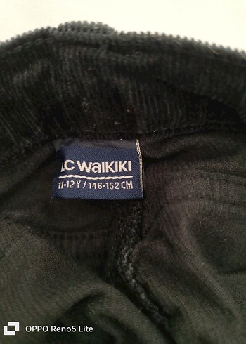 LCW siyah  Erkek Çocuk Kadife  Pantolon - Görsel 5