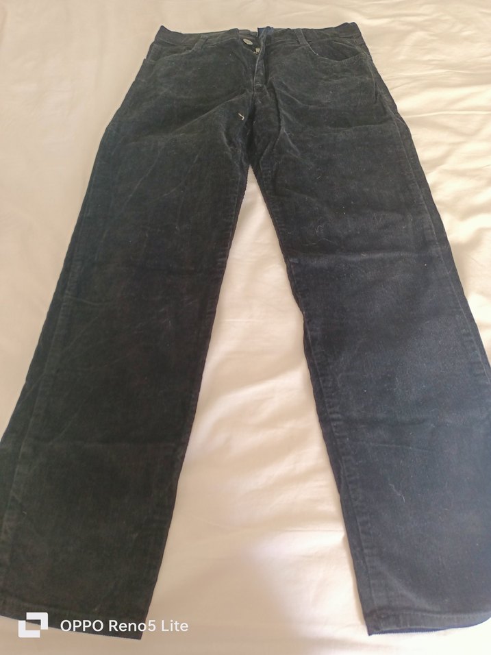 LCW siyah  Erkek Çocuk Kadife  Pantolon - Görsel 3