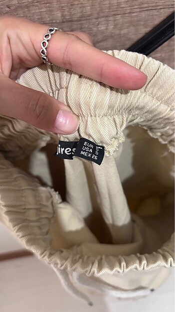 Diğer beli lastikli kadın pantolon
