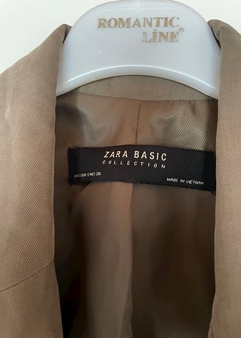 Bej Midi Kadın Blazer Ceket - Görsel 3