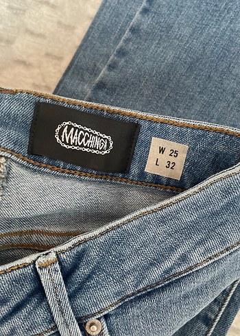 Kadın Mavi Regular Fit Denim Pantolon - Görsel 2