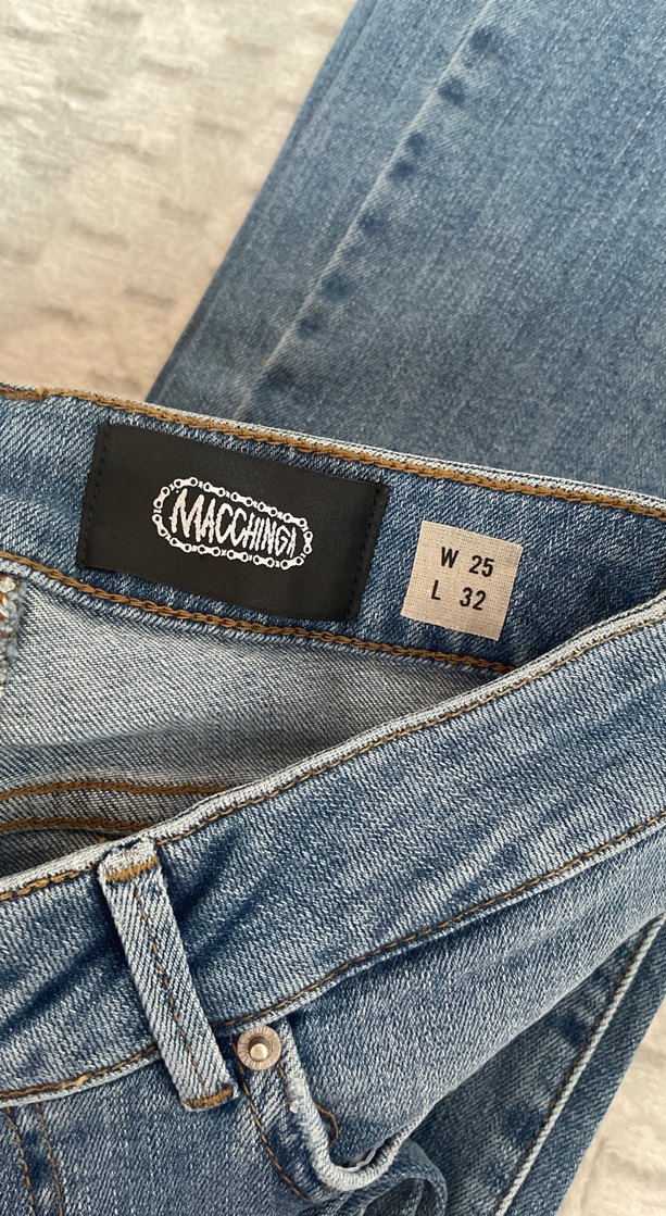 Kadın Mavi Regular Fit Denim Pantolon - Görsel 2