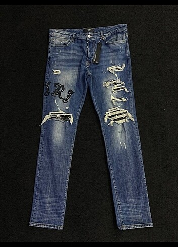 Orjinal amiri drip jeans 