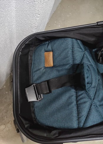 Koyu Yeşil Bebek Arabası ve Oto Koltuğu Seti. Travel sistem - Görsel 2