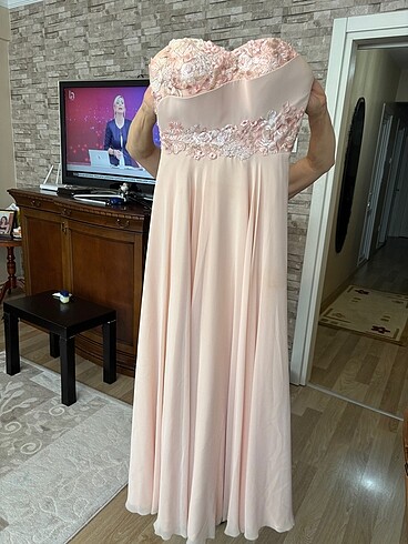 Yavruağzı abiye - Görsel 6