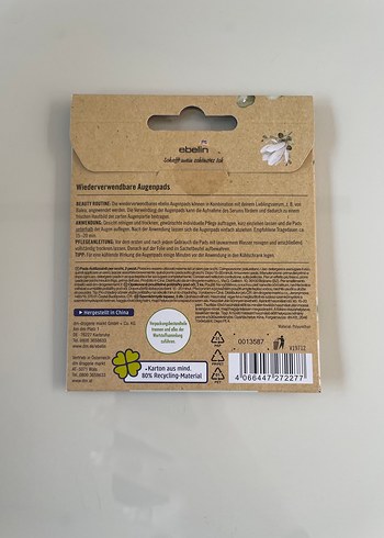 Yeniden Kullanılabilir Göz Pedleri - Görsel 2