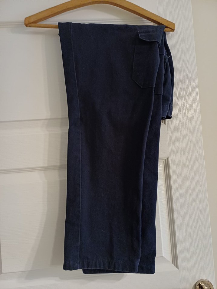 Erkek Koyu Lacivert Regular Fit Pantolon - Görsel 4