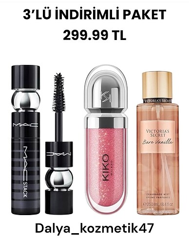 KIKO GLOSS MASKARA VICTORIA?S SECRET ????