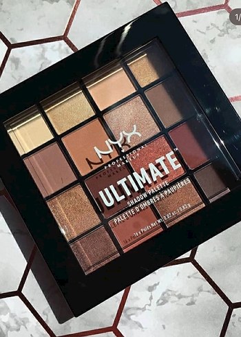Nyx Ultimate Koyu Bej Göz Farı Paleti
