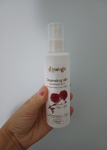 Rosebella Gül Özlü Temizleme Sütü 200 ml