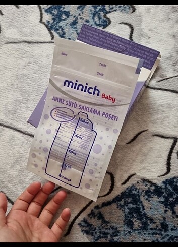 Anne sütü saklama poşeti - Görsel 2
