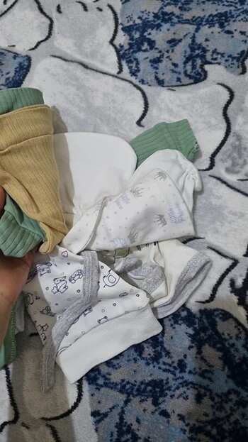 Bebek sapka eldiveen  - Görsel 7