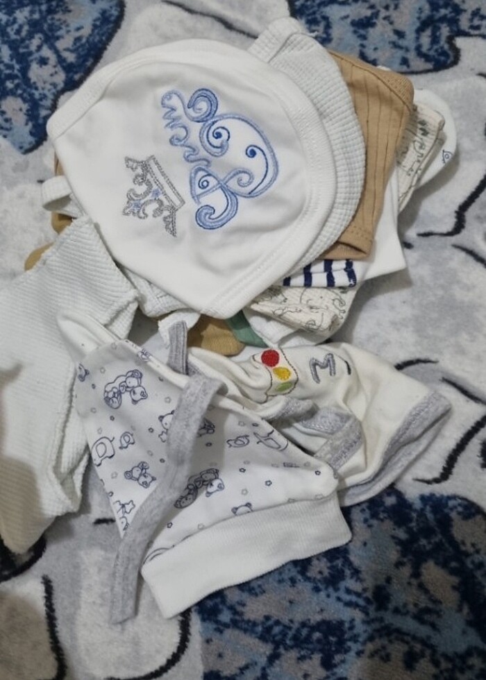 Bebek sapka eldiveen  - Görsel 3