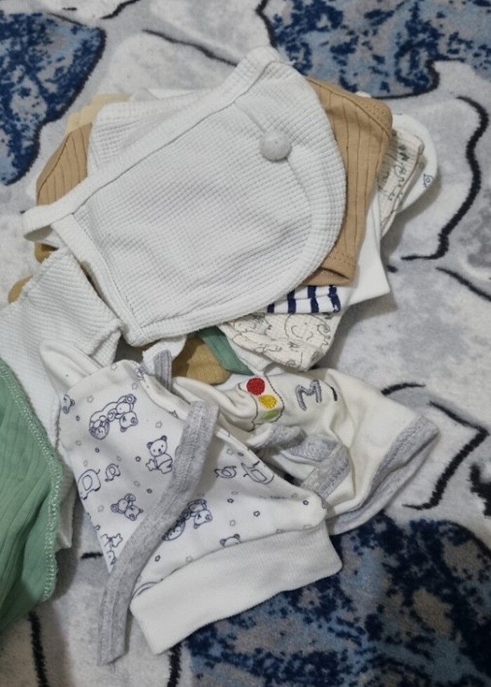 Bebek sapka eldiveen  - Görsel 4