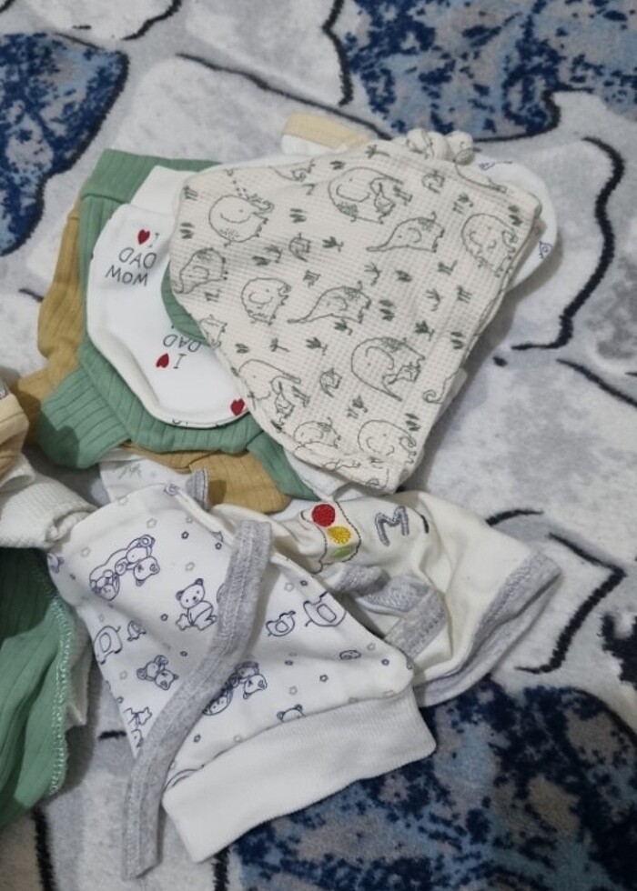 Bebek sapka eldiveen  - Görsel 5