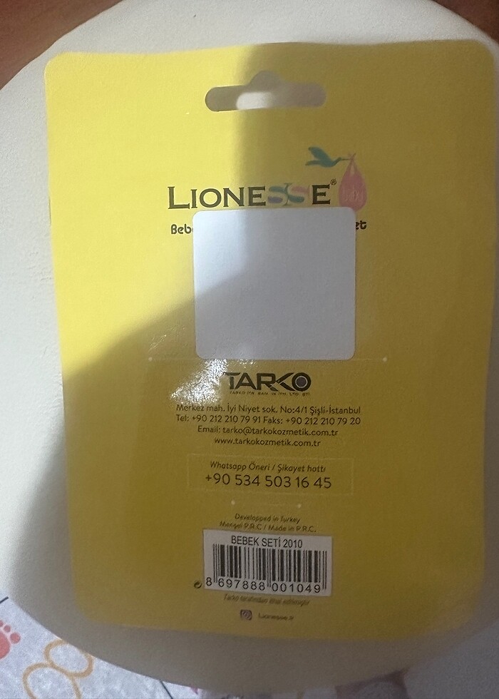 Bebek tarak seti - Görsel 2