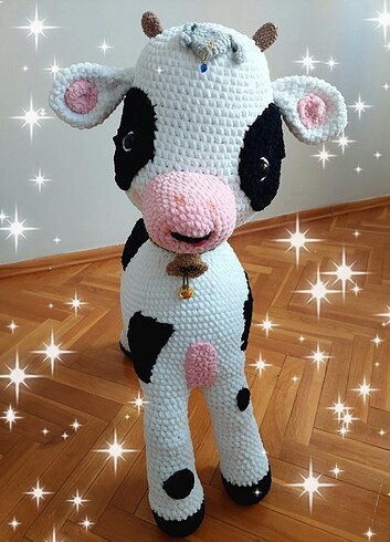 Beden Amigurumi Büyük Buzu (Sütaş İnek)