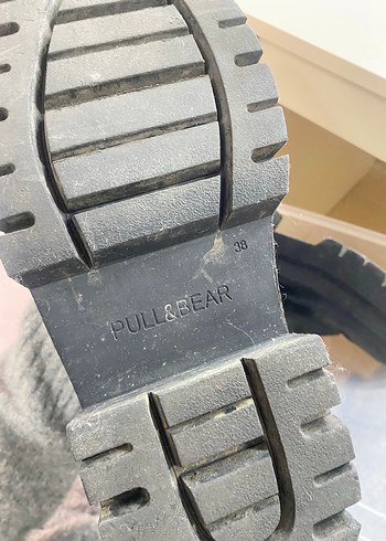 Siyah Platform Topuklu Goth Kadın Bot - Görsel 3