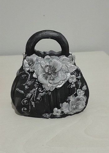 Çiçek Desenli Kadın Çanta - Görsel 6