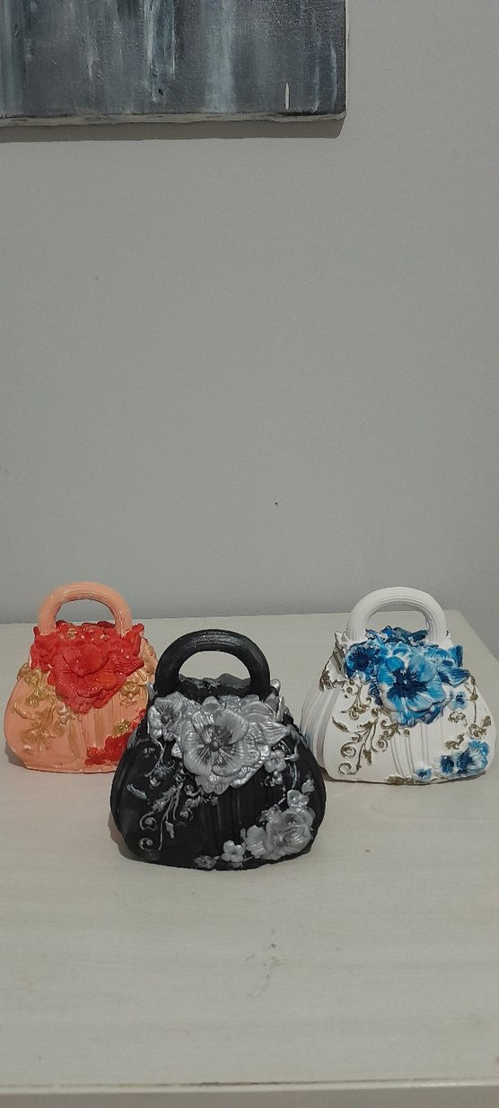 Çiçek Desenli Kadın Çanta - Görsel 2