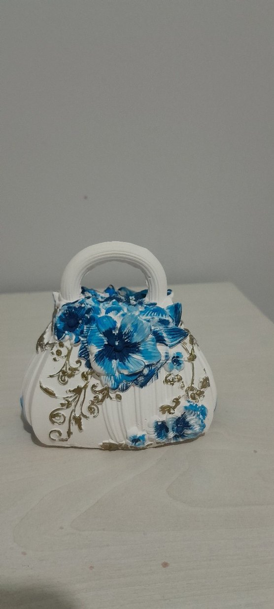 Çiçek Desenli Kadın Çanta - Görsel 5