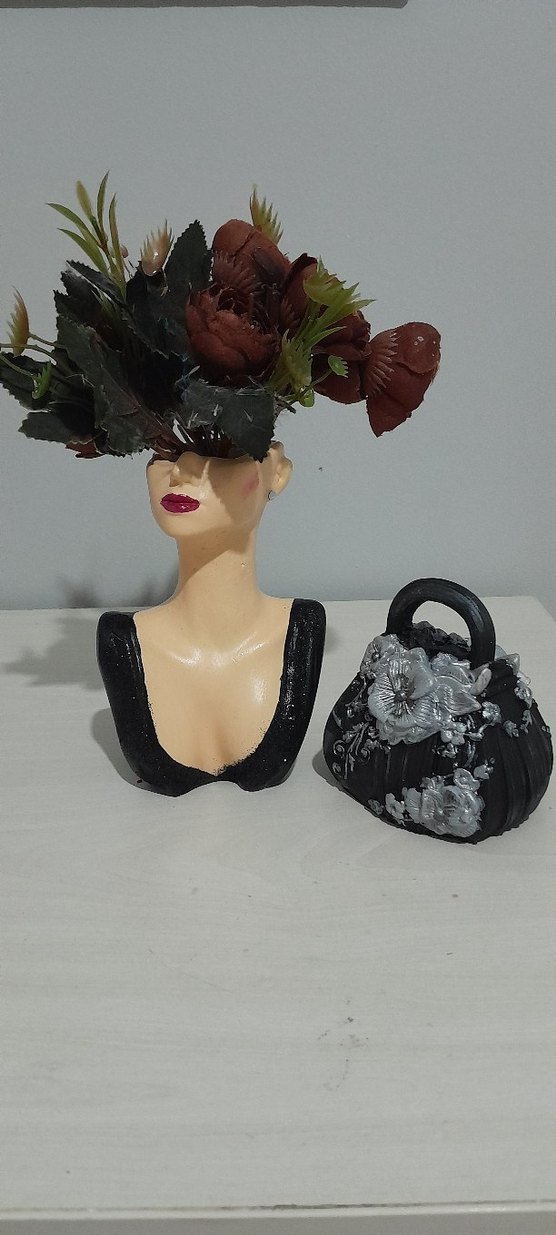 Çiçek Desenli Kadın Çanta - Görsel 4