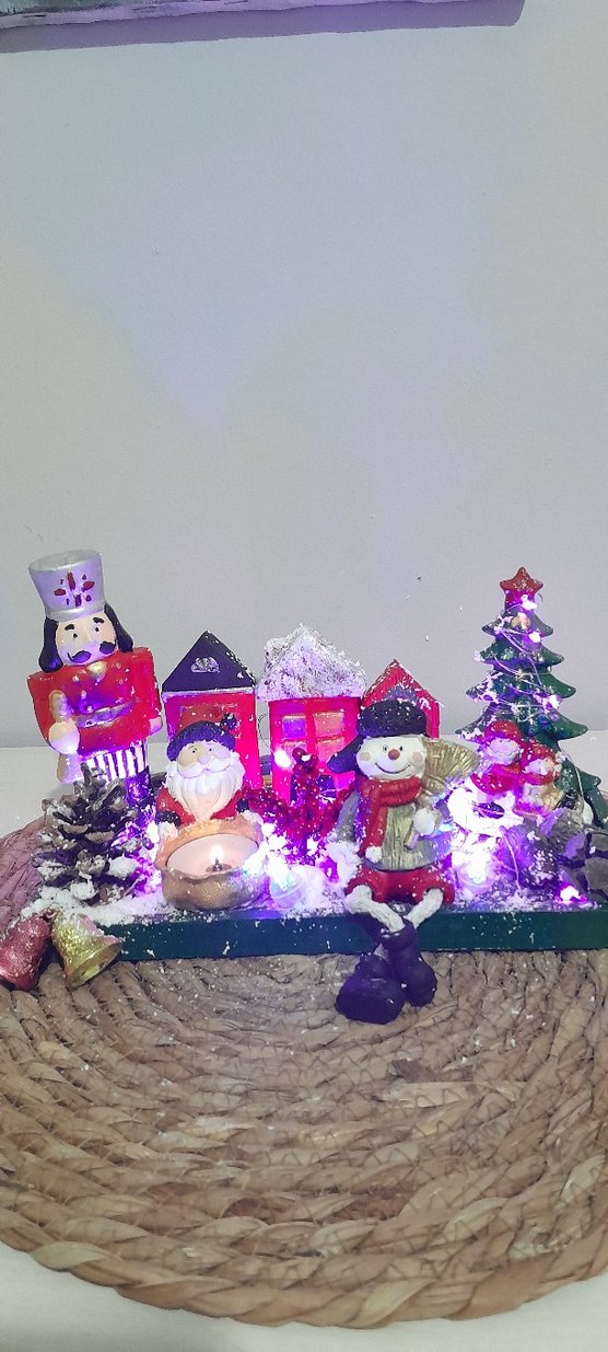 Renkli Noel Temalı Biblo Seti - Görsel 2