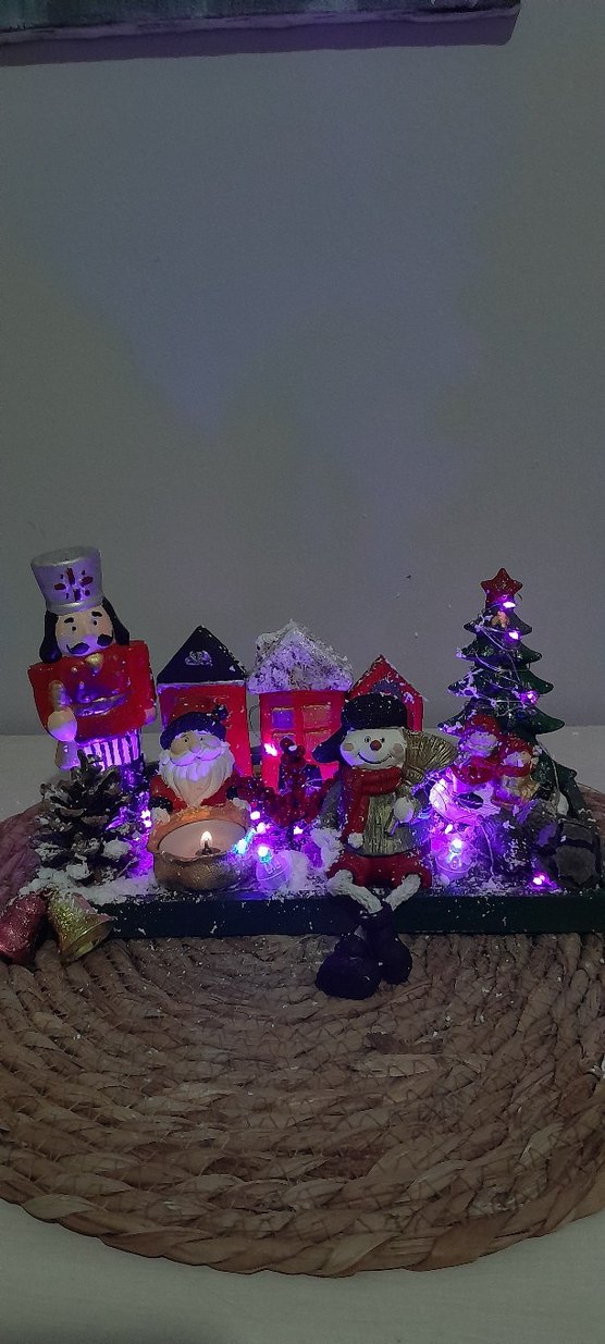 Renkli Noel Temalı Biblo Seti - Görsel 4