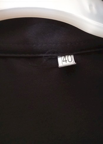 Siyah Fermuarlı Kadın Midi Ceket - Görsel 2