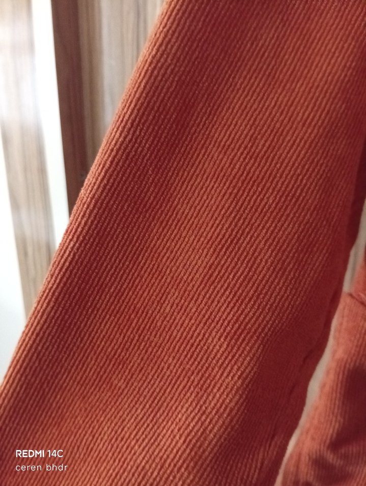 Uzun Kollu Keten Kadın Gömlek - Görsel 2