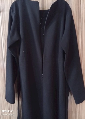 Siyah Nakışlı Uzun Kollu Gotik Elbise - Görsel 4