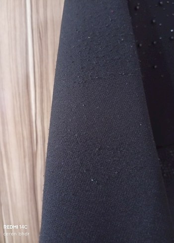 Siyah Nakışlı Uzun Kollu Gotik Elbise - Görsel 3