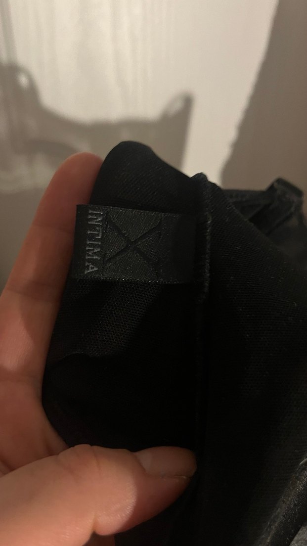 Nakışlı Siyah Gotik Midi Tulum - Görsel 3